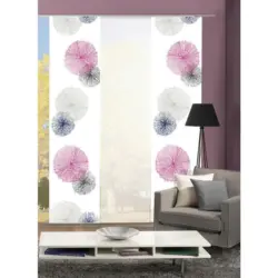 Vorhang Mit Paneelwagen Rawlins B: 180cm, Flieder