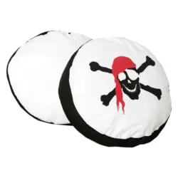 Zierkissen 40x40 Cm Baumwolle Schwarz/weiß