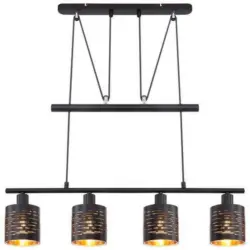 H&auml;ngeleuchte Tunno H: 180 cm 4-Flammig, h&ouml;henverstellbar