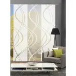 Möbelix Vorhang Mit Gleiter Tiberio B 180cm, Weiß/transparent
