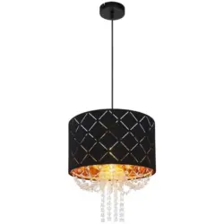 H&auml;ngeleuchte Clarke H: 150 cm 1-Flammig, mit Glasgeh&auml;nge