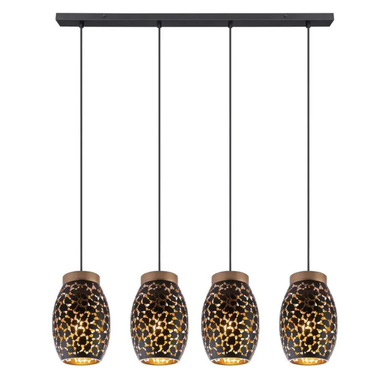 H&auml;ngeleuchte Narri L: 90 cm 4-Flammig