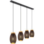 Möbelix Hängeleuchte Narri H: 120 cm 4-Flammig
