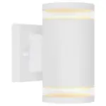 Möbelix Led Außenleuchte Alcala 11 Watt Aluminium, Wandmontage