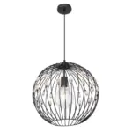 Möbelix Hängeleuchte H: 120 cm 1-Flammig, mit Kristallglas