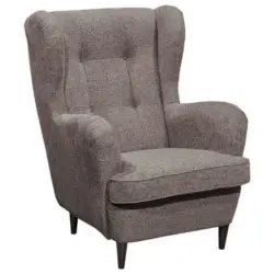 Ohrensessel Oskar Webstoff Espresso