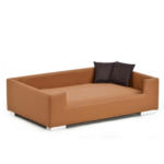 Möbelix Hundesofa Candy LxBxH 91x57x25 cm Braun