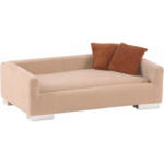 Möbelix Hundesofa Bonny LxBxH 71x41x22 cm Braun/Creme