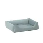 Möbelix Haustierkissen L/B/H: 65x45x18 cm Hellblau Waschbar