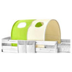 Möbelix Tunnelset Grün/beige B: 100 Cm Mit Gestänge