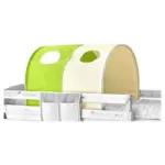 Möbelix Tunnelset Grün/beige B: 100 Cm Mit Gestänge