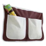 Möbelix Betttasche aus Baumwolle Mit 2 Fächern, Braun/Beige