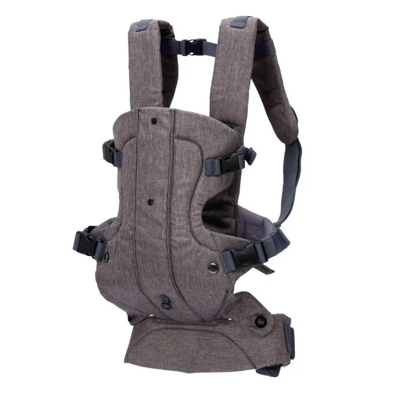 Babytrage Bauch/Rücken Front Carrier Walk Bis 15 Kg Grau