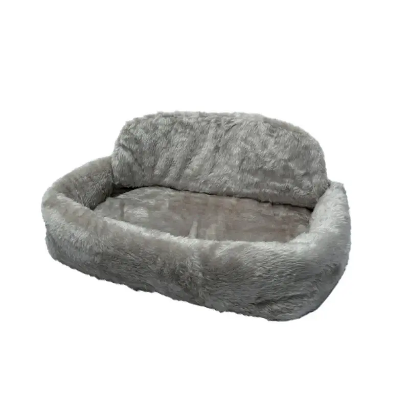 Haustierkissen De Luxe L/B/H: 75x45x21 cm Grau Waschbar
