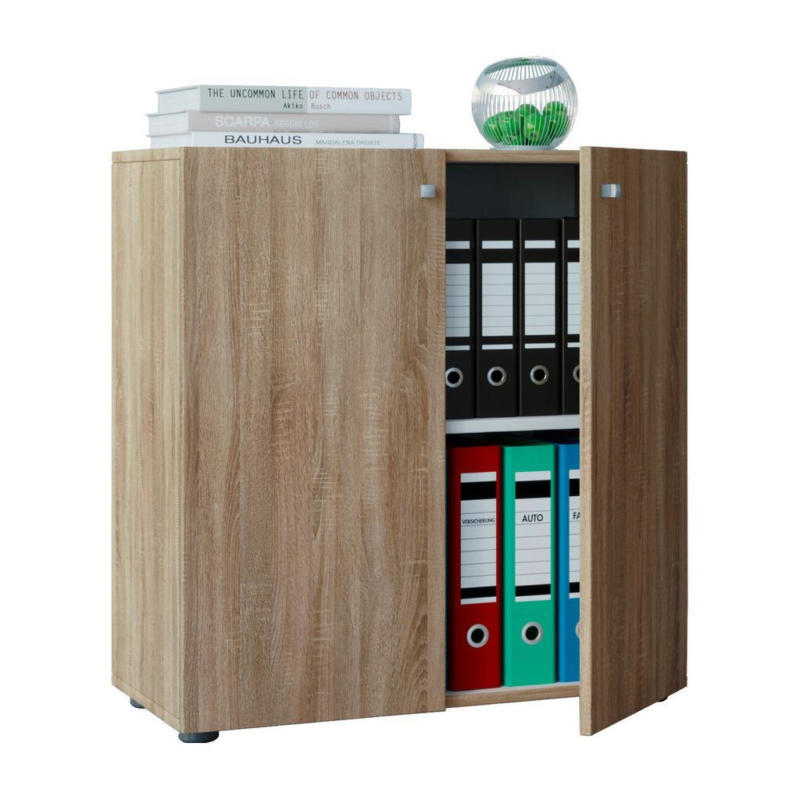 Aktenschrank Vandol Mini Eiche Dekor B: 70 Cm