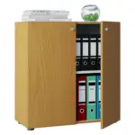 Möbelix Aktenschrank Vandol Mini Buche Dekor B: 70 Cm