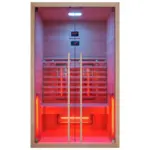 Möbelix Infrarotkabine 2 Personen 120x195x100 Cm Ruby