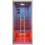 Möbelix Infrarotkabine 1 Person 90,5x195x100 cm Ruby