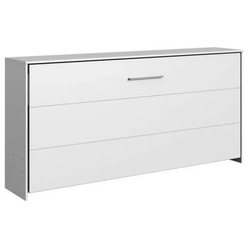 Schrankbett Mit Lattenrost 90x200 Juist Weiß