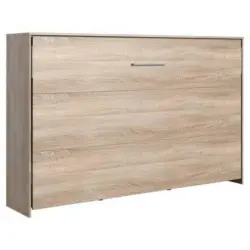 Schrankbett Mit Lattenrost 120x200 Juist Eiche Dekor