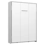 Möbelix Schrankbett mit Lattenrost 140x200 cm Juist Weiß