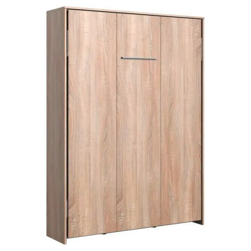 Schrankbett mit Lattenrost 140x200 cm Juist Eiche Dekor
