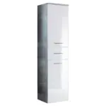 Möbelix Hochschrank Hängend O. Stehend Splash B: 40cm Weiß/grau Dekor