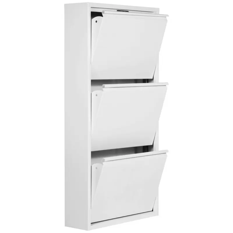 Schuhkipper Casa 3 Klappen Wei&szlig; B: 50 Cm