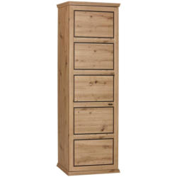 Garderobenschrank Harvey Eiche Dekor B: 64,2 cm