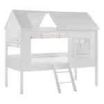 Möbelix Hausbett Charlotte 90x200 Cm Holzwerkstoff Weiß