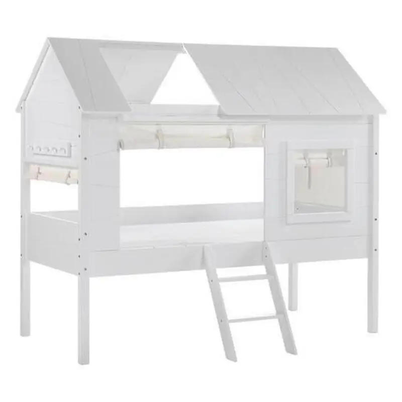 Hausbett Charlotte 90x200 Cm Holzwerkstoff Weiß