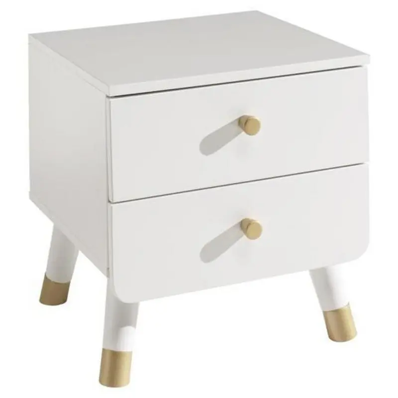 Kindernachtkästchen Weiß H: 45,2 cm Billy