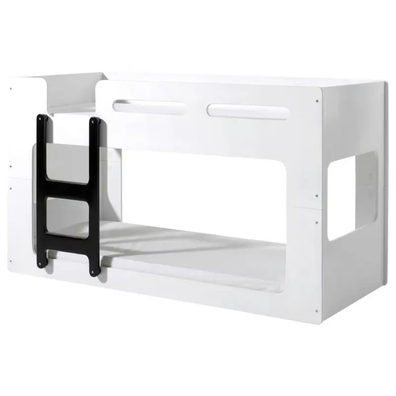 Stockbett Mit Leiter 90x200 Cm Luca Wei&szlig;