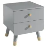 Möbelix Kindernachtkästchen Grau H: 45,2 Cm Billy