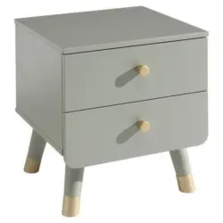 Kindernachtkästchen Olivgrün H: 45,2 Cm Billy