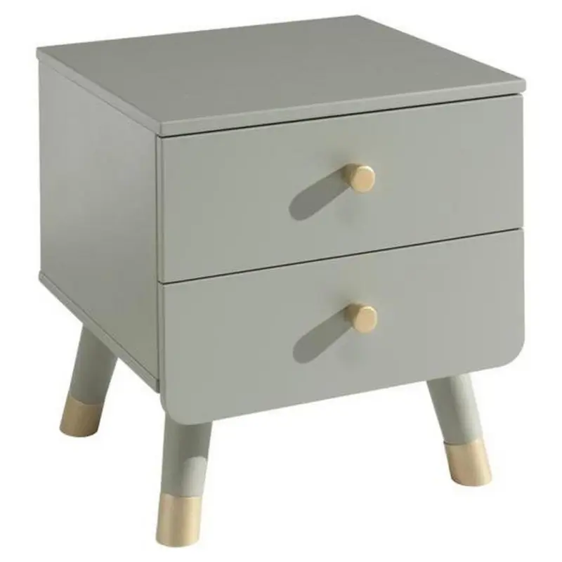 Kindernachtkästchen Olivgrün H: 45,2 Cm Billy