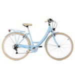 Möbelix Citybike Damen 28 Zoll Toscana Hellblau 6 Gänge