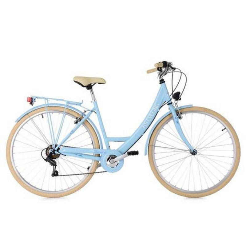 Citybike Damen 28 Zoll Toscana Hellblau 6 Gänge