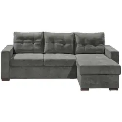 Ecksofa Mit Schlaffunktion + Bettkasten Adone, Stoffbezug