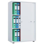 Möbelix Aktenschrank versperrbar Lona XL Weiß B 70 cm
