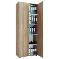 Aktenschrank Lona Sonoma Eiche Dekor B 70 cm