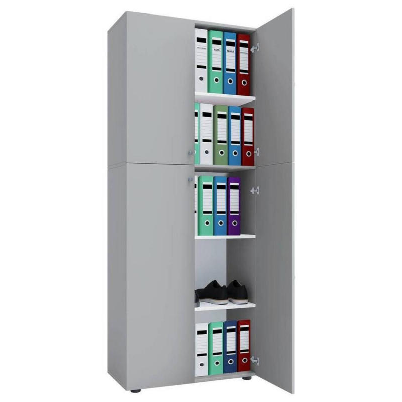 Aktenschrank Lona Grau B: 70 cm