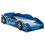 Möbelix Autobett Police Car 70x140 Blau Mit Bettkasten