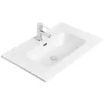 Möbelix Waschbecken Denia Aus Keramik 75x46 Cm Weiß