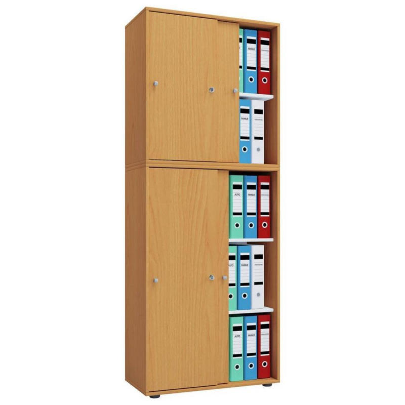 Aktenschrank versperrbar Lona XL Buche Dekor B: 70 cm