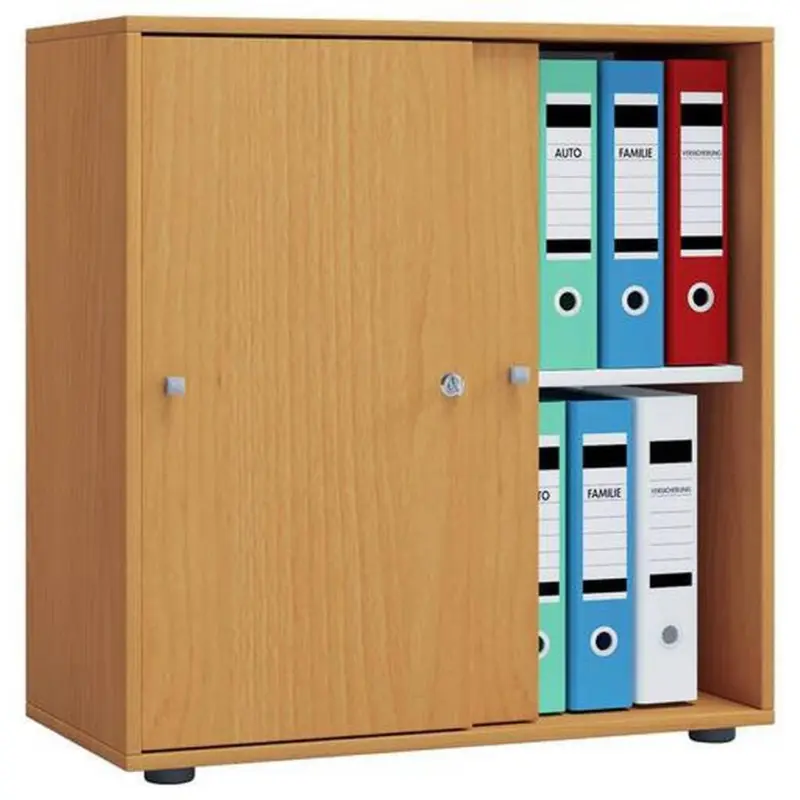 Aktenschrank Versperrbar Lona Buche Dekor B: 70 Cm