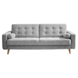 Schlafsofa Mit Bettkasten Und Kissen Fjord, Webstoff