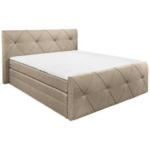 Möbelix Boxspringbett mit Topper & Bettkasten 180x200 Calgary