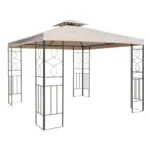 Möbelix Pavillon Beige Ca. 3x3x2,6 M
