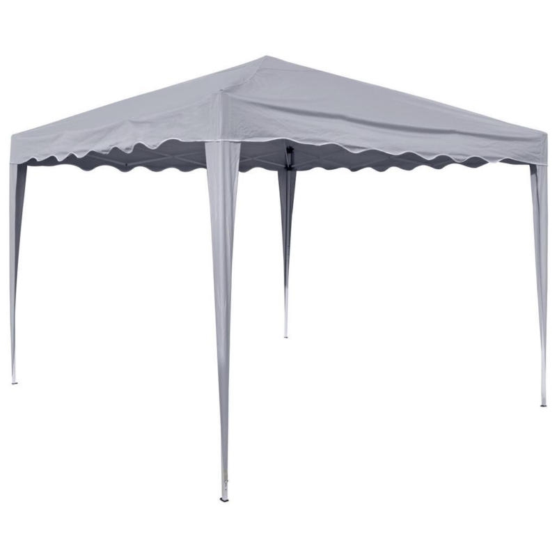 Pavillon Grau BxHxT 3x2,6x3 M mit Tragetasche